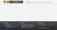 Desktop Screenshot of notaria33nayarit.com